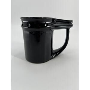 Highwave Inc Hightea Ceramic Mug Black Futuristic